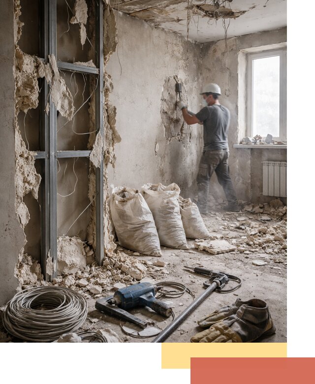 Профессиональный демонтаж зданий и конструкций в Шебекино