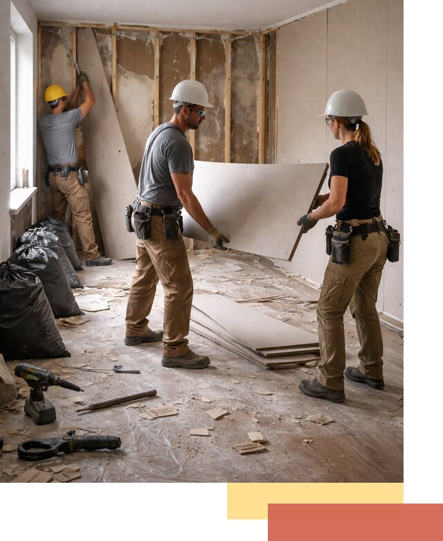 Демонтаж стеновых панелей в Шебекино быстро и аккуратно