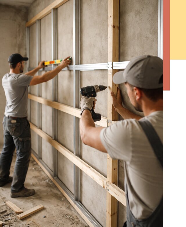 Устройство обрешетки под панели в Шебекино от 2138 руб. — монтаж под ключ | ОТДЕЛОЧНИК-Шбк