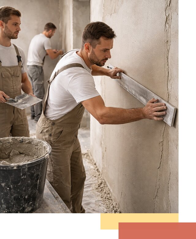 Штукатурка стен без маяков в Шебекино быстро и качественно