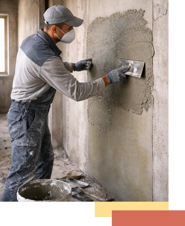 Штукатурка стен по сетке в Шебекино под ключ качественно и быстро