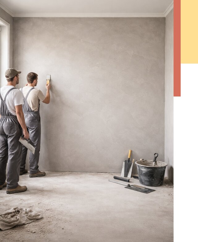 Микробетон на стены в Шебекино от 1273 руб. — нанесение и отделка | ОТДЕЛОЧНИК-Шбк