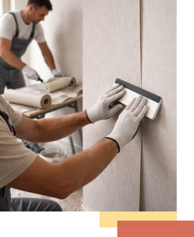 Поклейка обоев под покраску в Шебекино профессионально и быстро