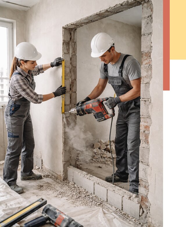 Создание проемов в стенах в Шебекино от 6618 руб. — алмазная резка и расширение | ОТДЕЛОЧНИК-Шбк