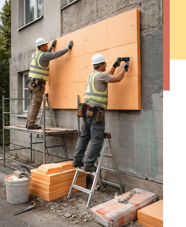 Утепление стен пеноплексом в Шебекино от 1883 руб./м2 — быстро и недорого | ОТДЕЛОЧНИК-Шбк