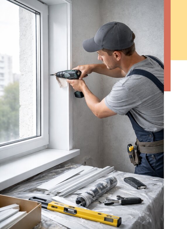 Установка пластиковых откосов в Шебекино от 2291 руб. | ОТДЕЛОЧНИК-Шбк монтаж, быстро и недорого