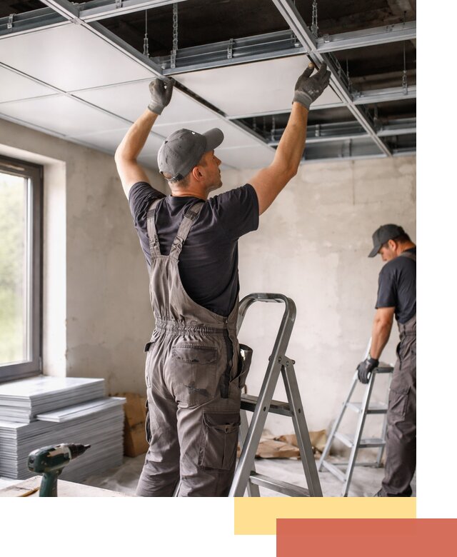 Монтаж кассетного потолка в Шебекино качественно и быстро