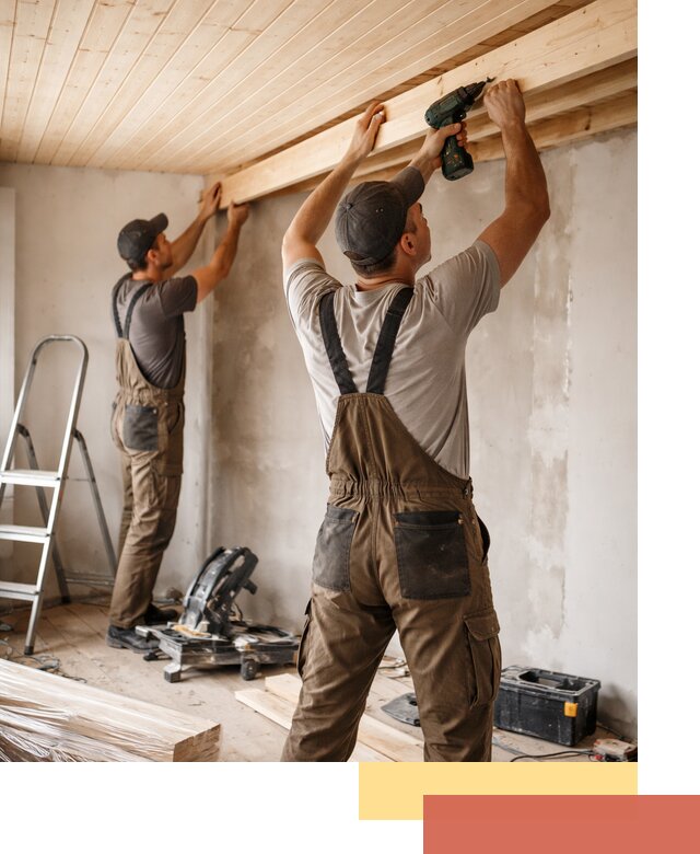 Монтаж потолка из вагонки в Шебекино профессионально и аккуратно