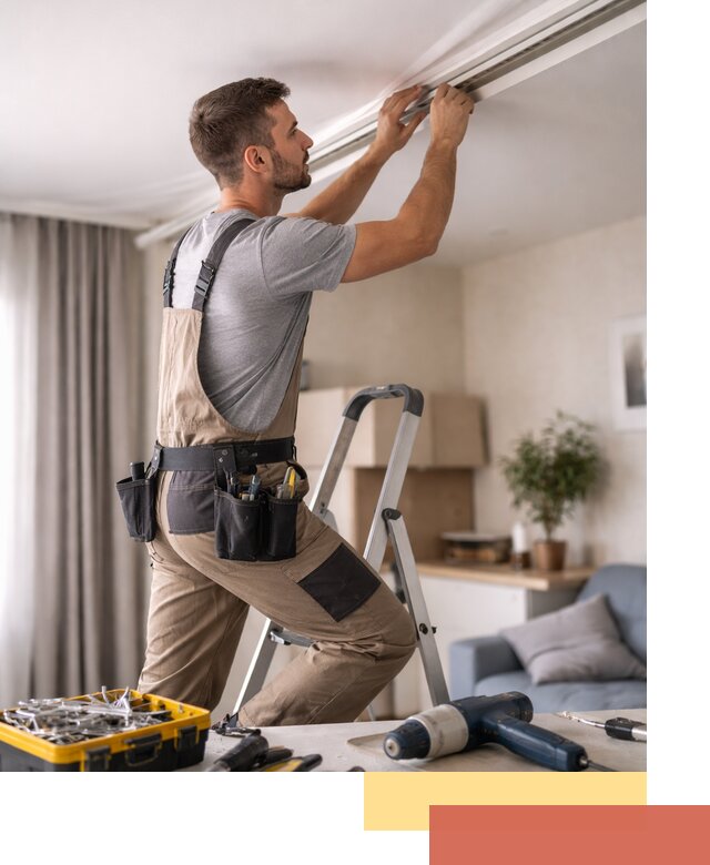 Ремонт натяжных потолков в Шебекино — качественно и оперативно