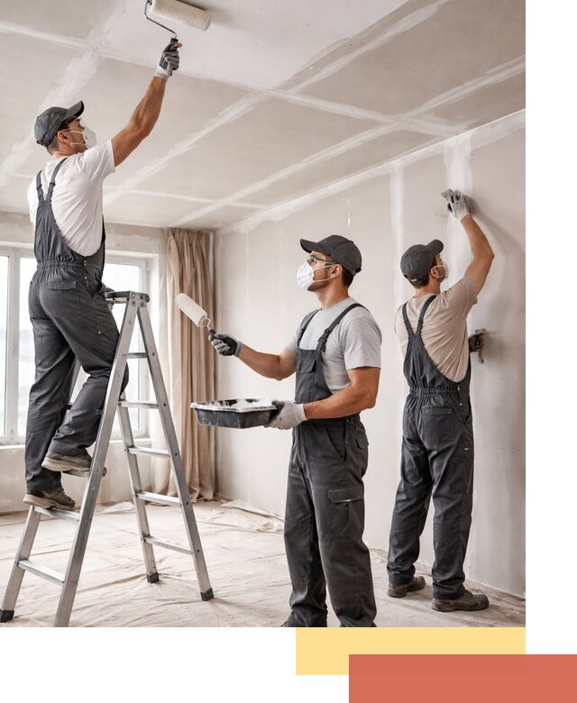 Покраска потолка из гипсокартона в Шебекино качественно и недорого