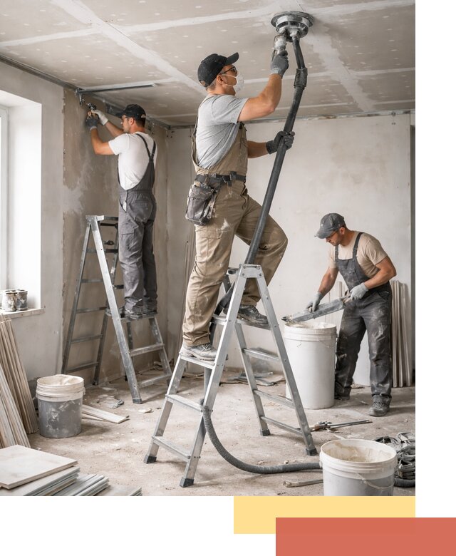 Ремонт потолка из гипсокартона в Шебекино: быстрый и качественный монтаж