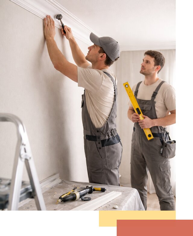 Монтаж потолочного плинтуса в Шебекино качественно и быстро